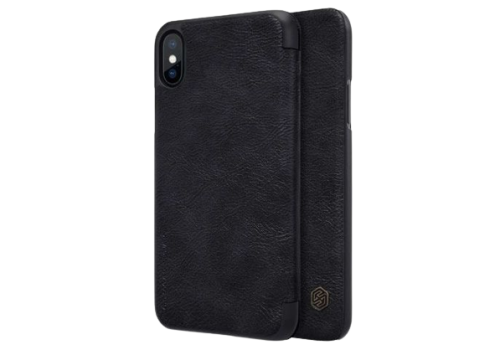 CAPA NILLKIN QIN LEATHER IPHONE XR BLACK