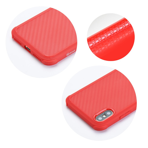 CAPA ROAR CARBON ARMOR PARA IPHONE XR RED