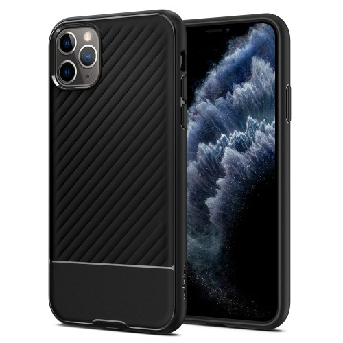 CAPA SPIGEN IPHONE 11 PRO CORE ARMOR MATTE BLACK (077CS27095)