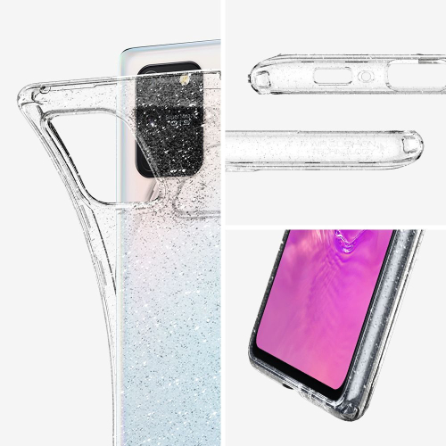 CAPA SPIGEN SAMSUNG GALAXY S10 LITE LIQUID CRYSTAL GLITTER (ACS01199)