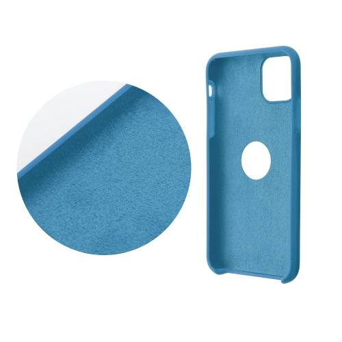 CAPA FORCELL SILICONE SAMSUNG GALAXY A71 BLUE