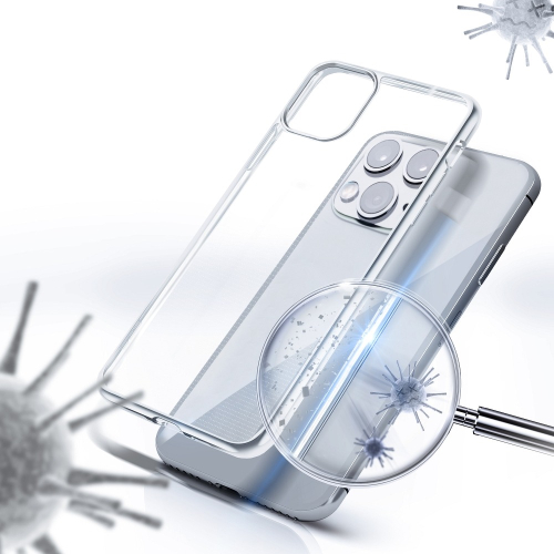 CAPA FORCELL SILICONE ANTIBACTERIAL SAMSUNG A71 CLEAR