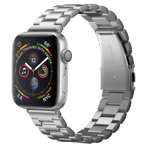 BRACELETE SPIGEN APPLE WATCH 44/42MM METAL MODERN FIT SILVER