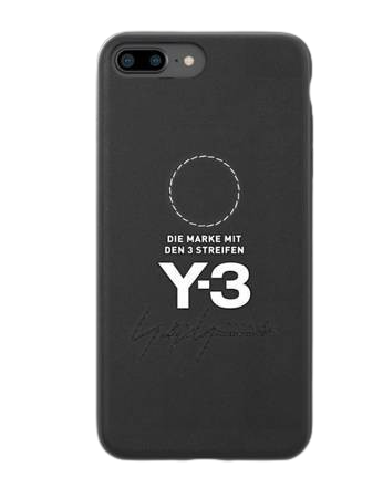 ADIDAS - LEATHER SNAP CASE Y-3 IPHONE XR BLACK