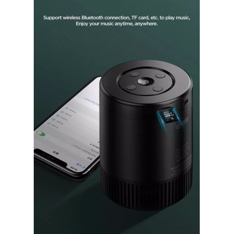 COLUNA JOYROOM WIRELESS SPEAKER 5W BLACK (JR-M09)