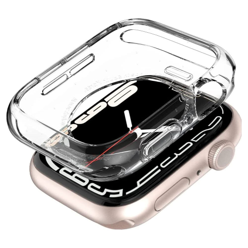 CAPA SPIGEN APPLE WATCH (45MM) ULTRA HYBRID CRYSTAL CLEAR(ACS04180) 