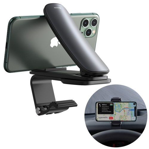 SUPORTE DE CARRO BASEUS BIG MOUTH PRO CAR MOUNT BLACK (SUDZ-A01)