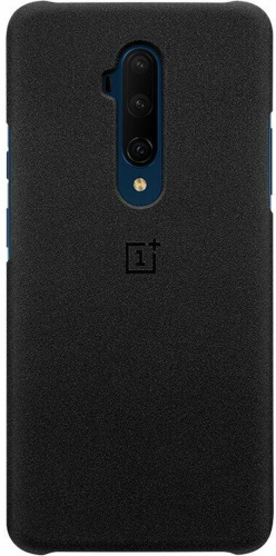 CAPA ONEPLUS 7T PRO SANDSTONE BUMPER BLACK