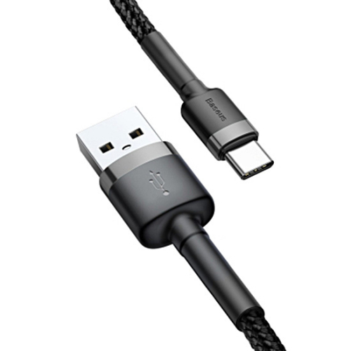 CABO BASEUS CAFULE NYLON USB-A/USB-C 3M 