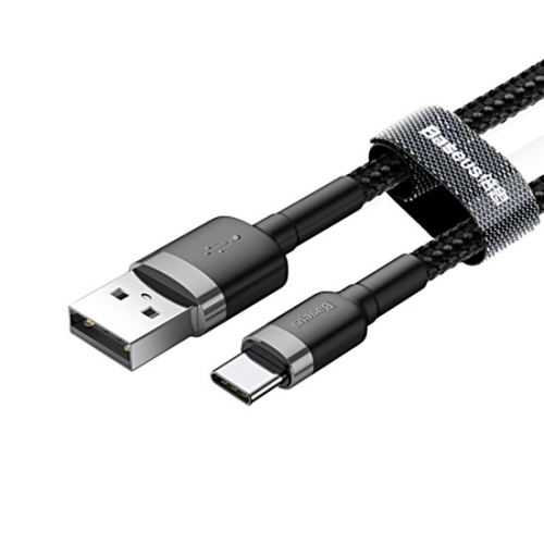 CABO BASEUS CAFULE NYLON USB-A/USB-C 3M 