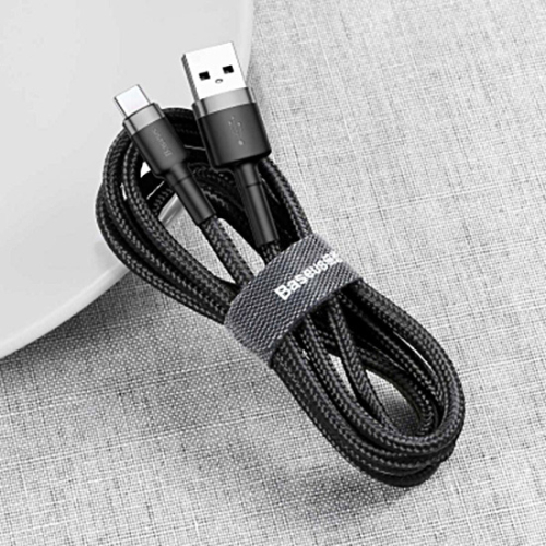 CABO BASEUS CAFULE NYLON USB-A/USB-C 3M 