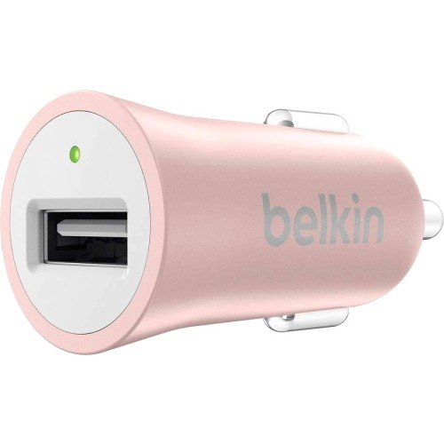 CARREGADOR ISQUEIRO BELKIN MIX IT  2.4 12W (PINK)