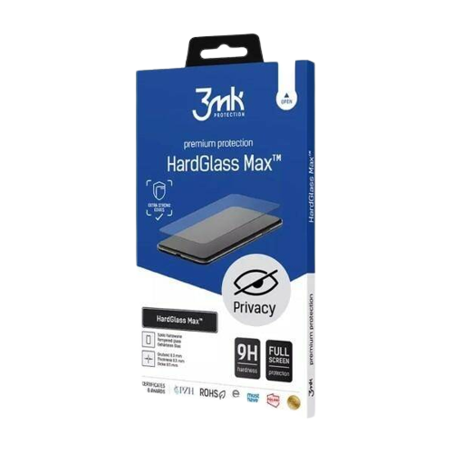 PELICULA 3MK HARDGLASS MAX PRIVACY IPHONE 4 PRO