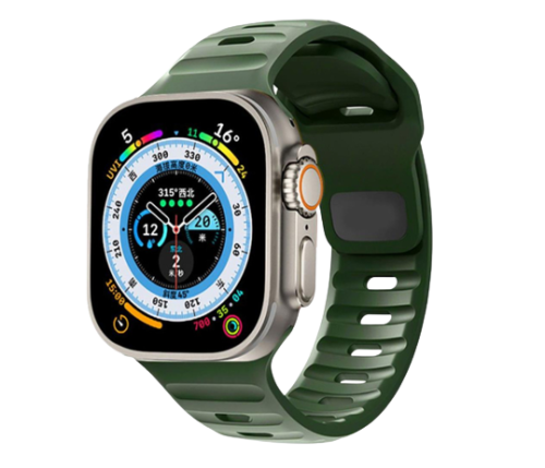 BRACELETE TECH PROTECT ICONBAND LINE APPLE WATCH(42/44/45/49MM) ARMY GREEN