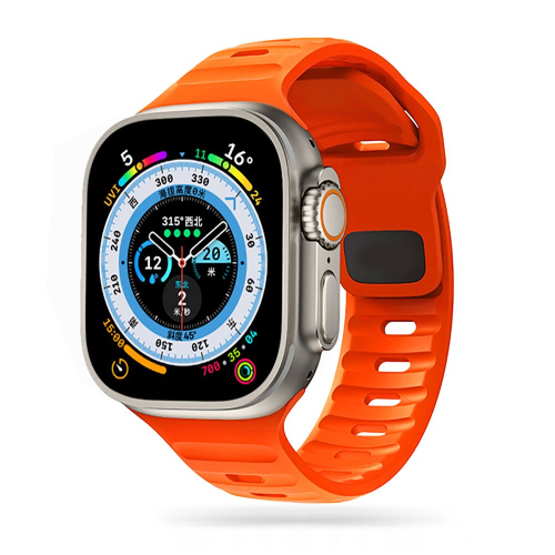 BRACELETE TECH-PROTECT APPLE WATCH 44/45/46/ULTRA ORANGE