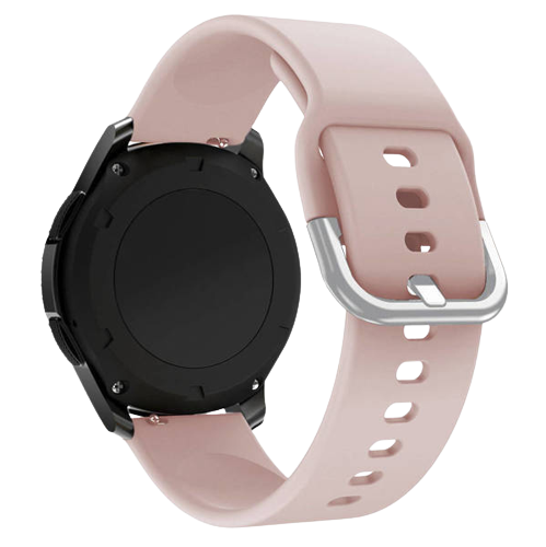 BRACELETE SILICONE UNIVERSAL 22MM PINK