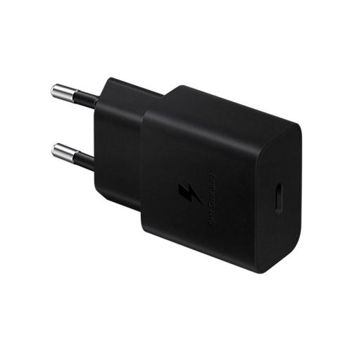 CARREGADOR SAMSUNG USB-C EP-T1510 SUPER FAST CHARGER 15W PRETO