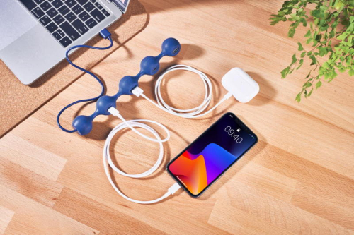 Lexon - Hub Peas USB-C (dark blue)