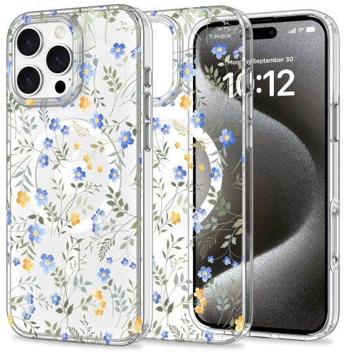 CAPA TECH-PROTECT MAGMOD MAGSAFE IPHONE 16 PRO MAX SPRING FLOWERS