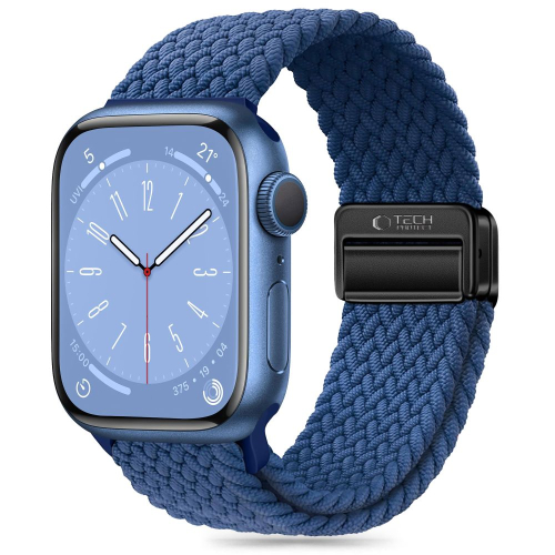 BRACELETE TECH-PROTECT NYLONMAG APPLE WATCH 42/44/45/49MM MONTEGO BLUE