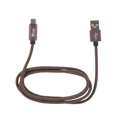 ROAR CABO USB TYPE C 3.0 BROWN